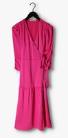 Fuchsia CO'COUTURE Midi jurk MIRA WRAP DRESS