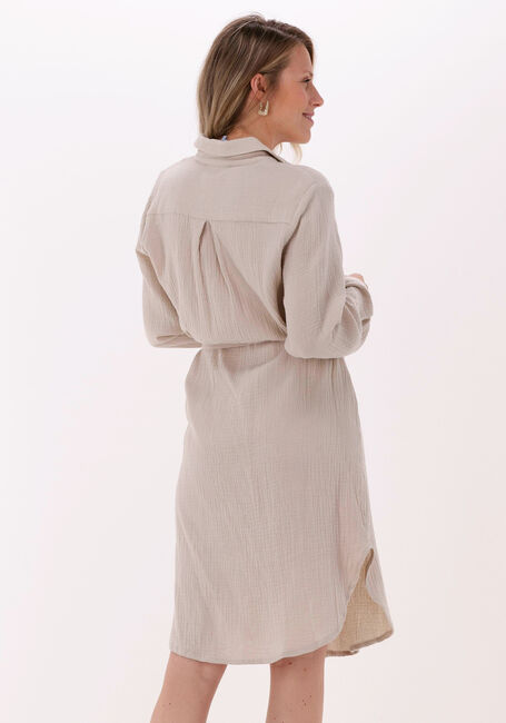 Zand MINUS Midi jurk MAVINA SHIRT DRESS - large