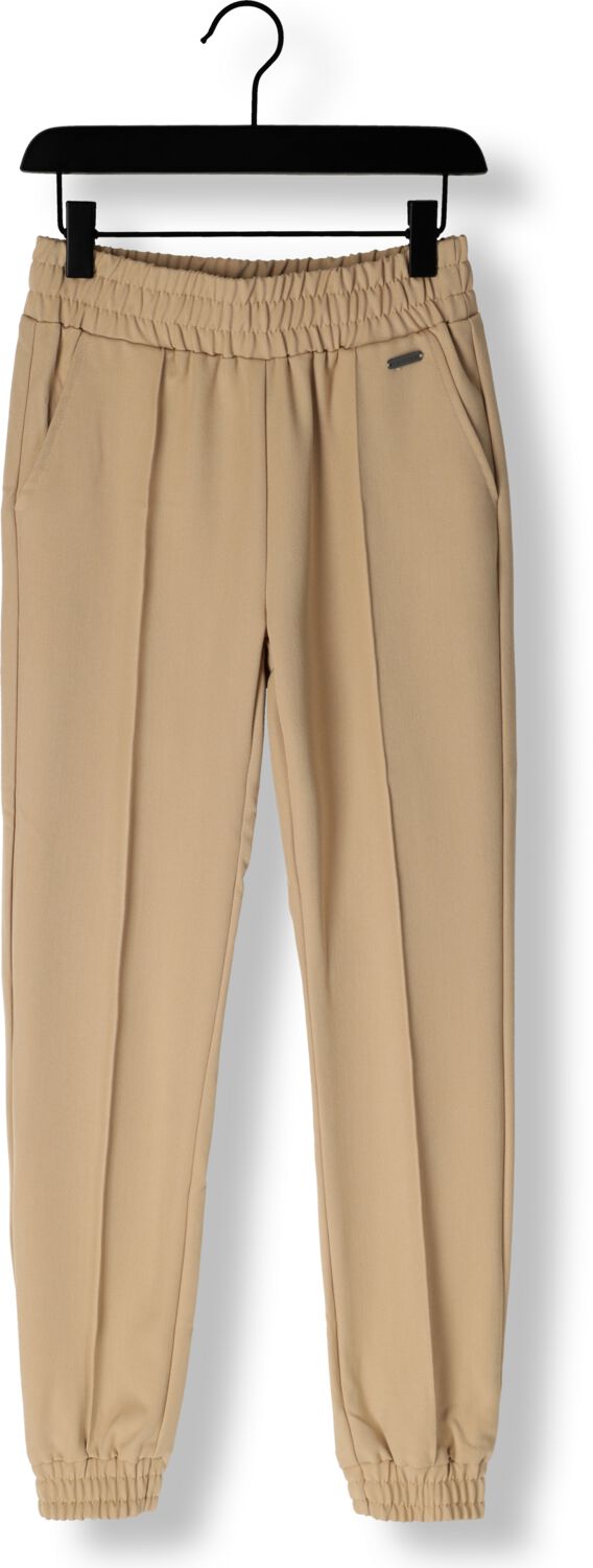 VINGINO slim fit broek Solange zand Beige Meisjes Polyester Effen 140