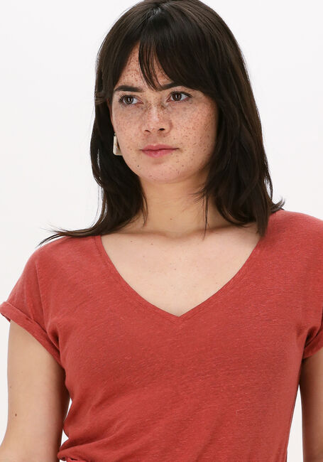 Rode BY-BAR T-shirt MILA LINEN TOP - large