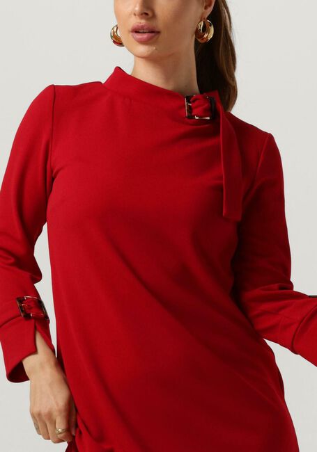 Rode ANA ALCAZAR Mini jurk DRESS BUCKLE - large