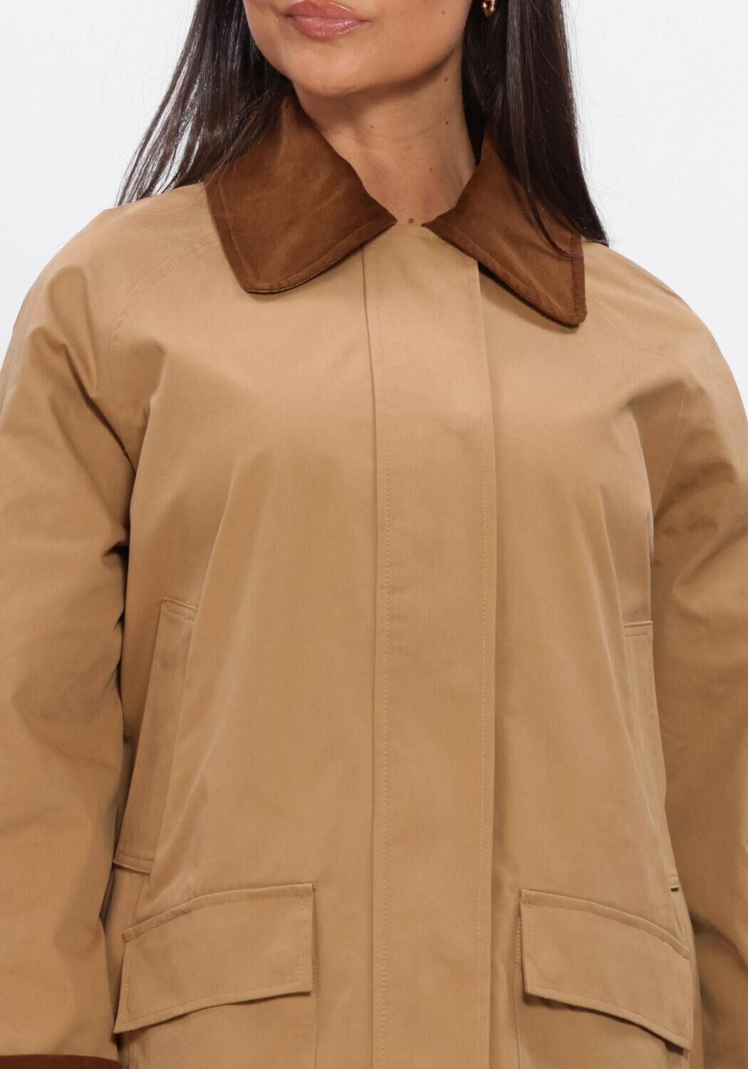 Bruine NEO NOIR Jack ANASTACIA CORD JACKET - large