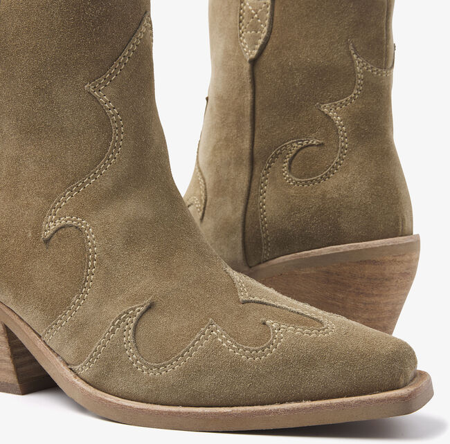 Beige VIA VAI Enkellaarsjes EVELINE RILEY - large