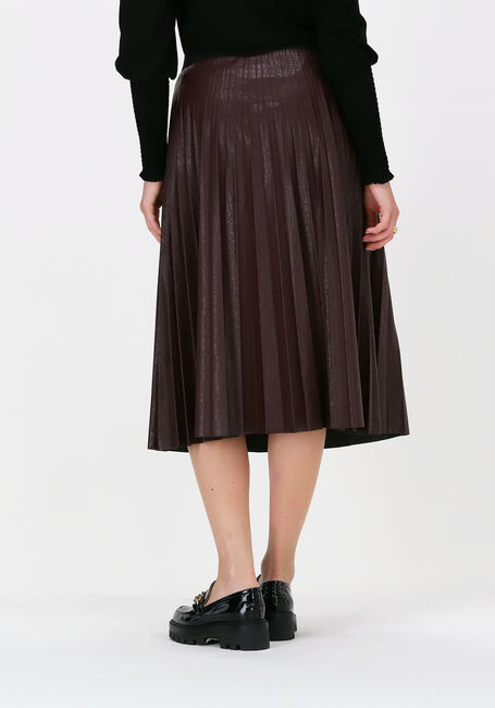 Bordeaux JUFFROUW JANSEN Midirok SKIRT PLISSE - large