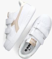 Witte DIADORA Lage sneakers GAME P PS GIRL - medium