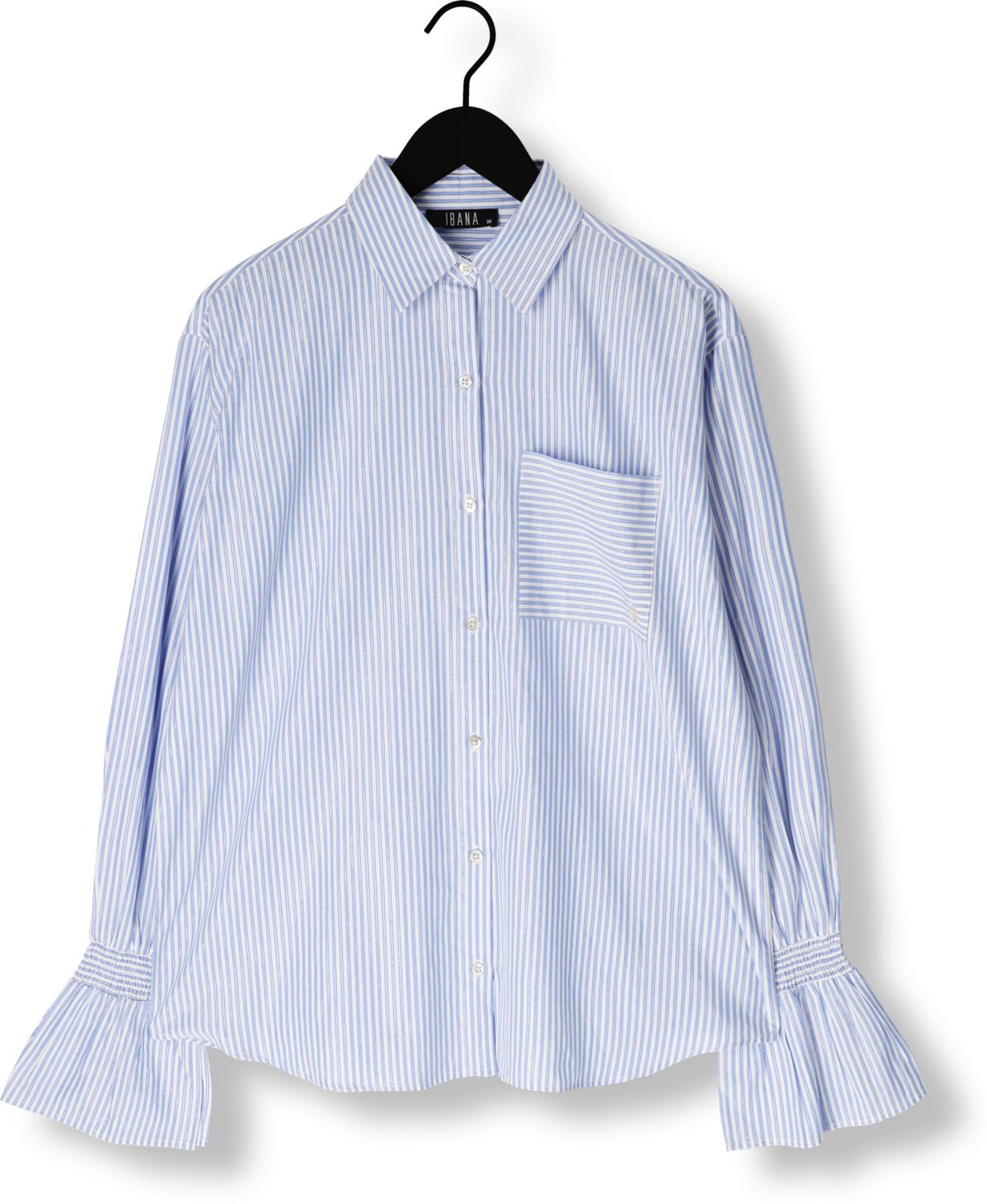 IBANA Dames Blouses Talya Lichtblauw