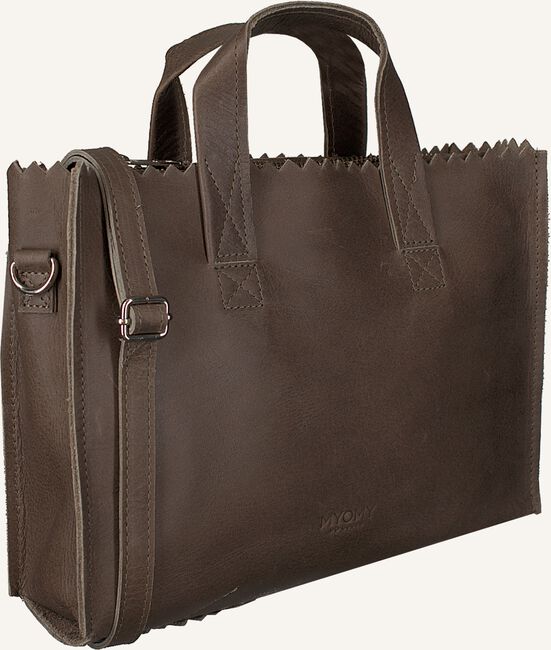 Taupe MYOMY Schoudertas MY PAPER BAG HANDBAG MINI Taupe MYOMY Schoudertas MY PAPER BAG HANDBAG MINI - large