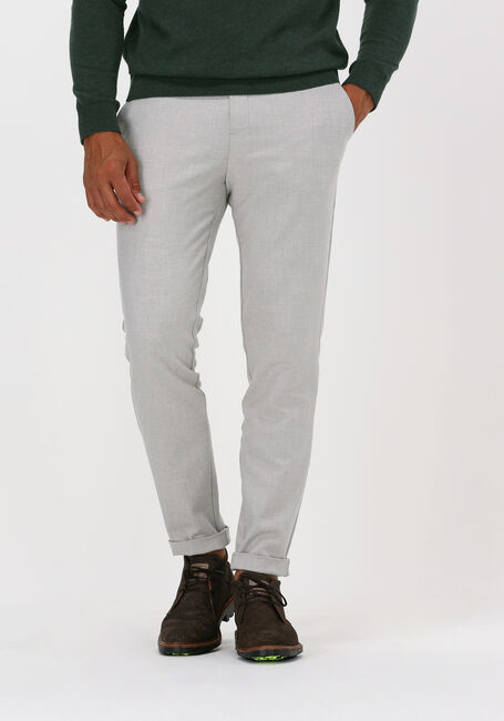 Lichtgrijze PLAIN Pantalon JOSH 555 - large