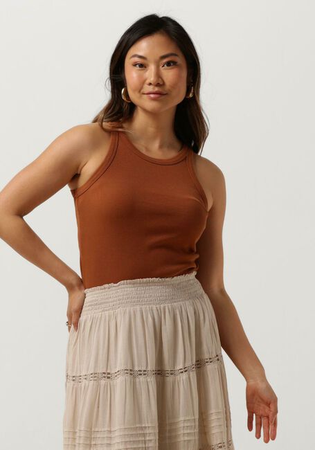 Bruine CATWALK JUNKIE Top RIB TANKTOP - large