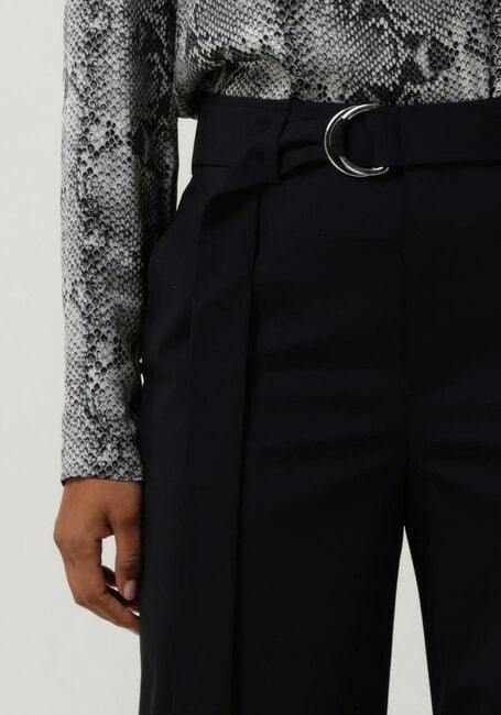 Donkerblauwe VANILIA Pantalon WOOL BLEND PANT - large