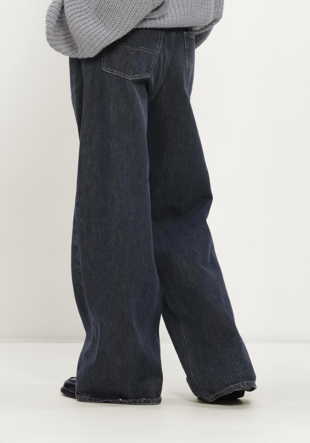 Blauwe DIESEL Wide jeans 1996 D-SIRE - large