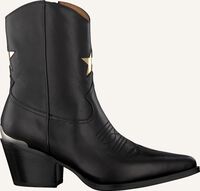 Zwarte LOLA CRUZ Enkellaarsjes 295T10BK - medium