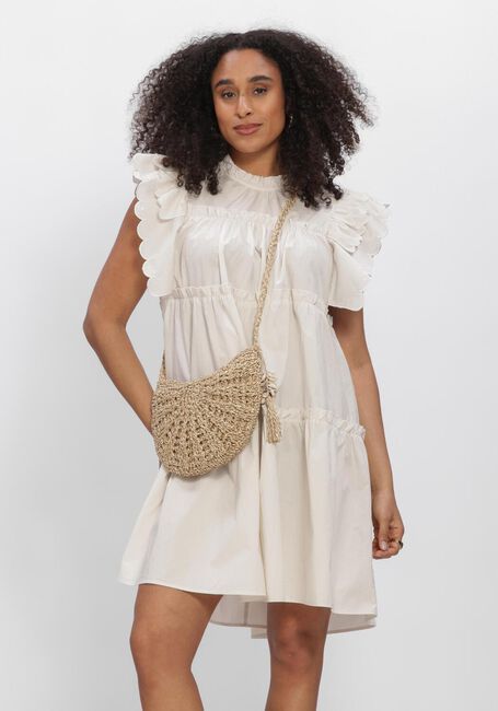 Witte OBJECT Mini jurk OBJHOPE S/L DRESS - large