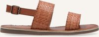 Cognac APPLES & PEARS Platte sandalen HAZE - medium