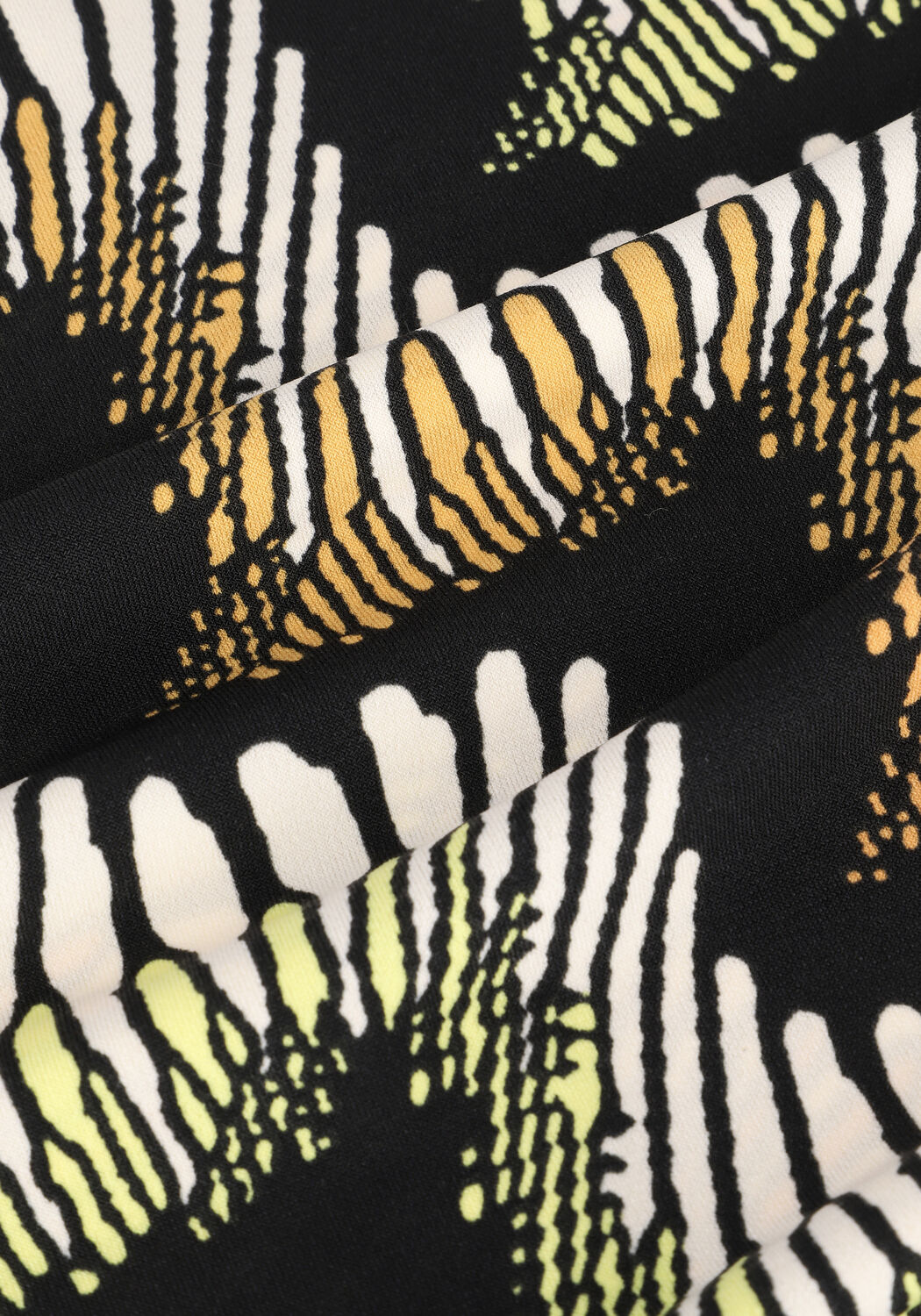 Zwarte VANILIA Top RETRO ZIGZAG SQUARE - large