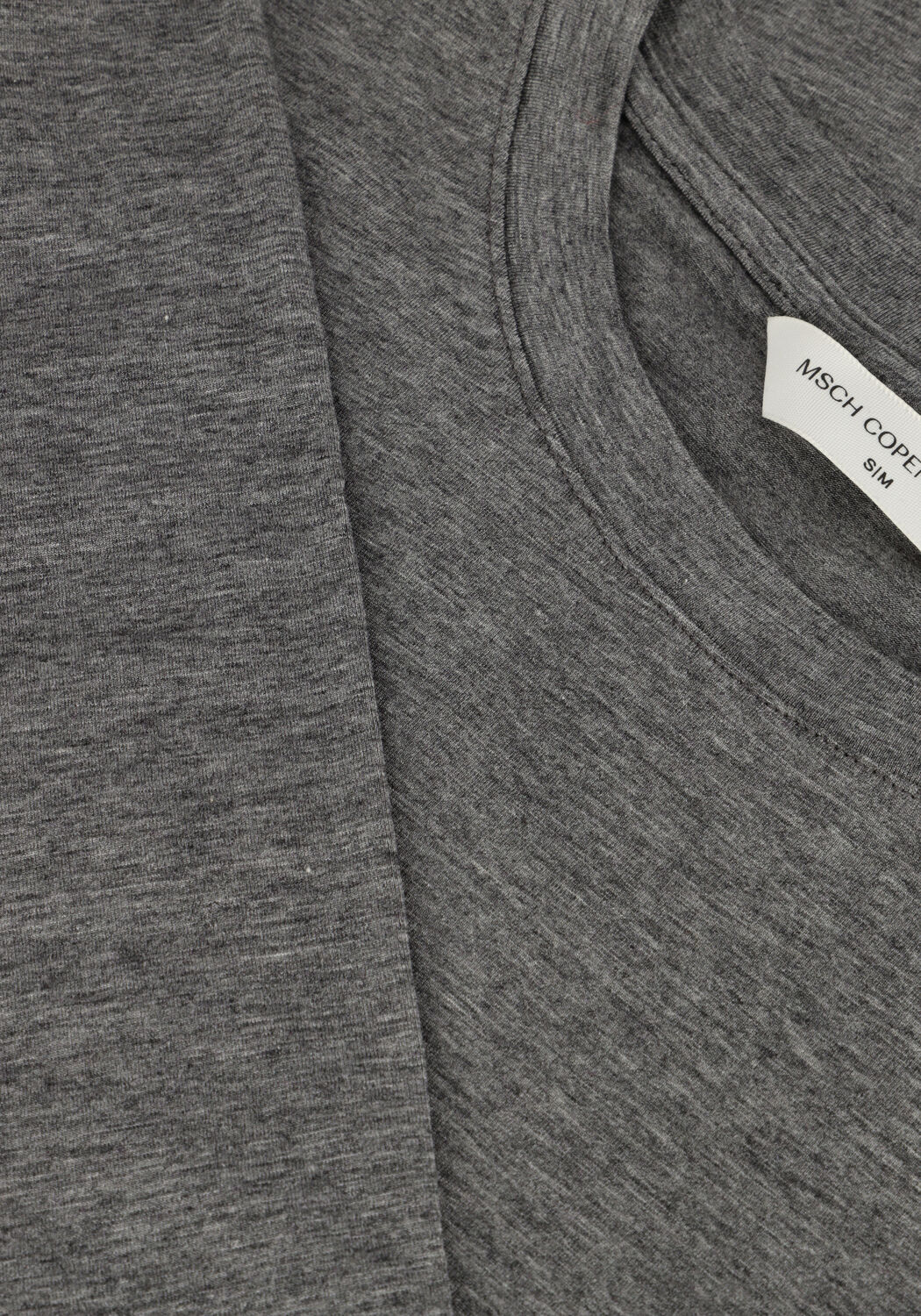 Grijze MSCH COPENHAGEN Tops & T-shirts MSCHBETRINA O LS TOP - large