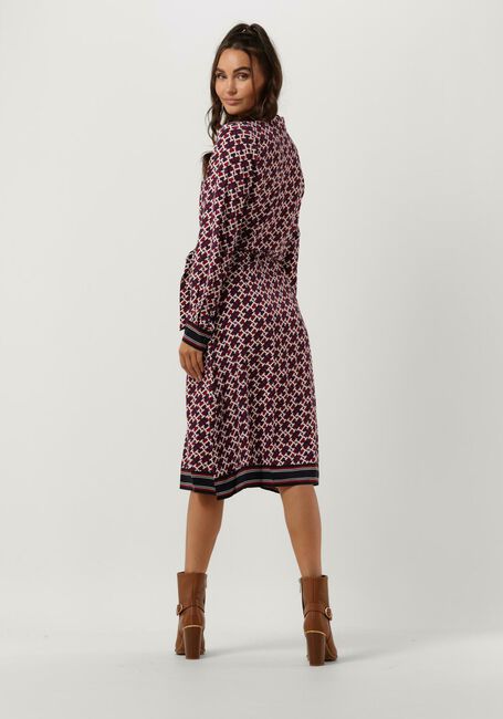 Rode TOMMY HILFIGER Midi jurk VIS MONOGRAM MIDI SHIRT DRESS LS - large