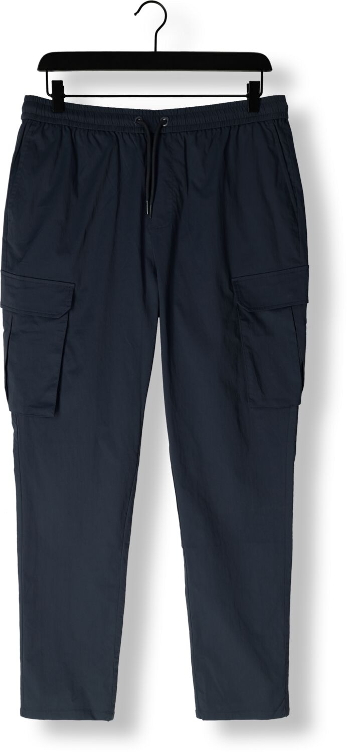 PURE PATH Heren Broeken Cargo Pants With Cords Donkerblauw