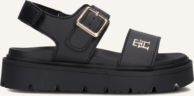 Zwarte TOMMY HILFIGER Platte sandalen 33785 Zwarte TOMMY HILFIGER Platte sandalen 33785 - large