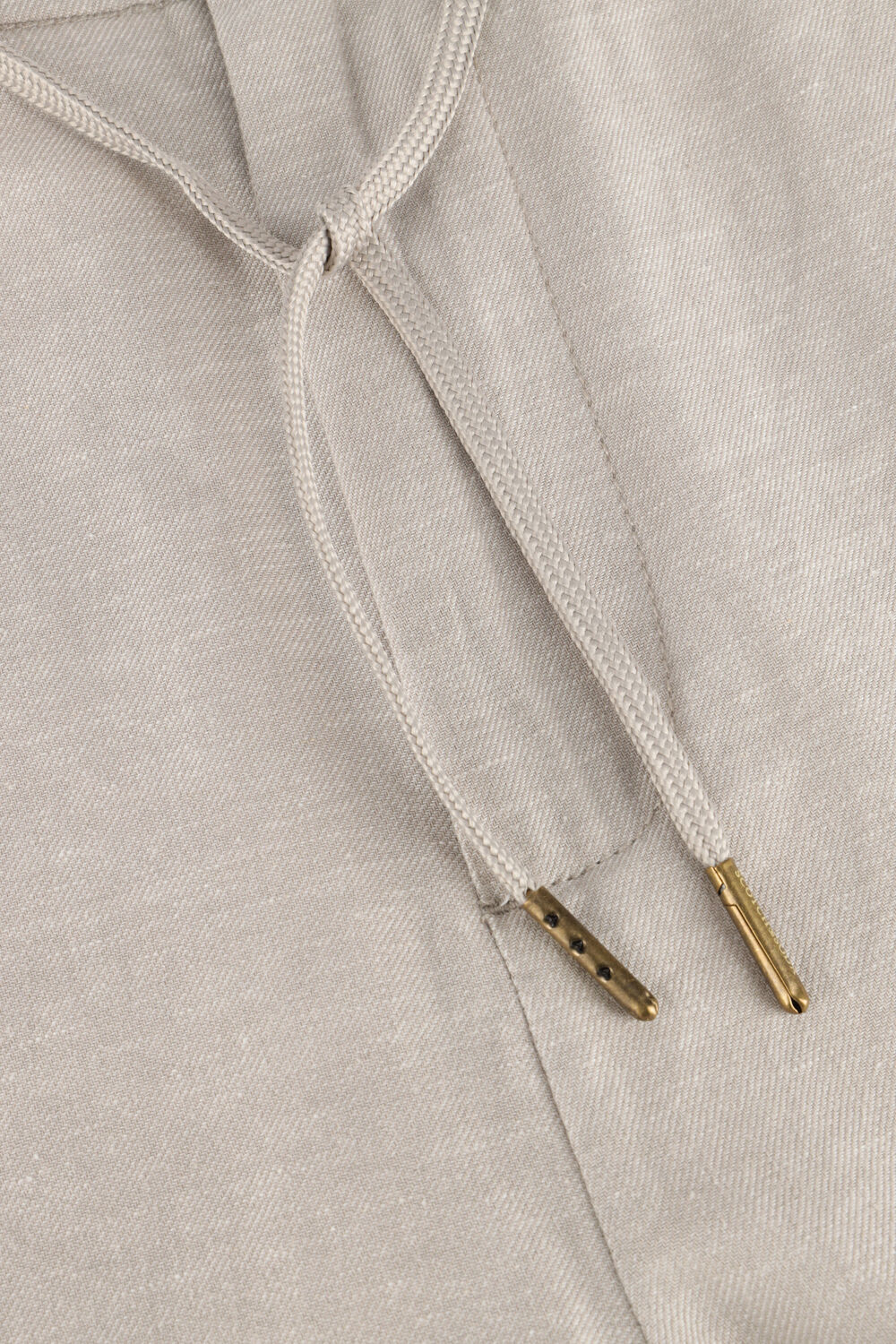 Beige SCOTCH & SODA Korte broek FAVE COTTON/LINEN TWILL BERMUDA - large