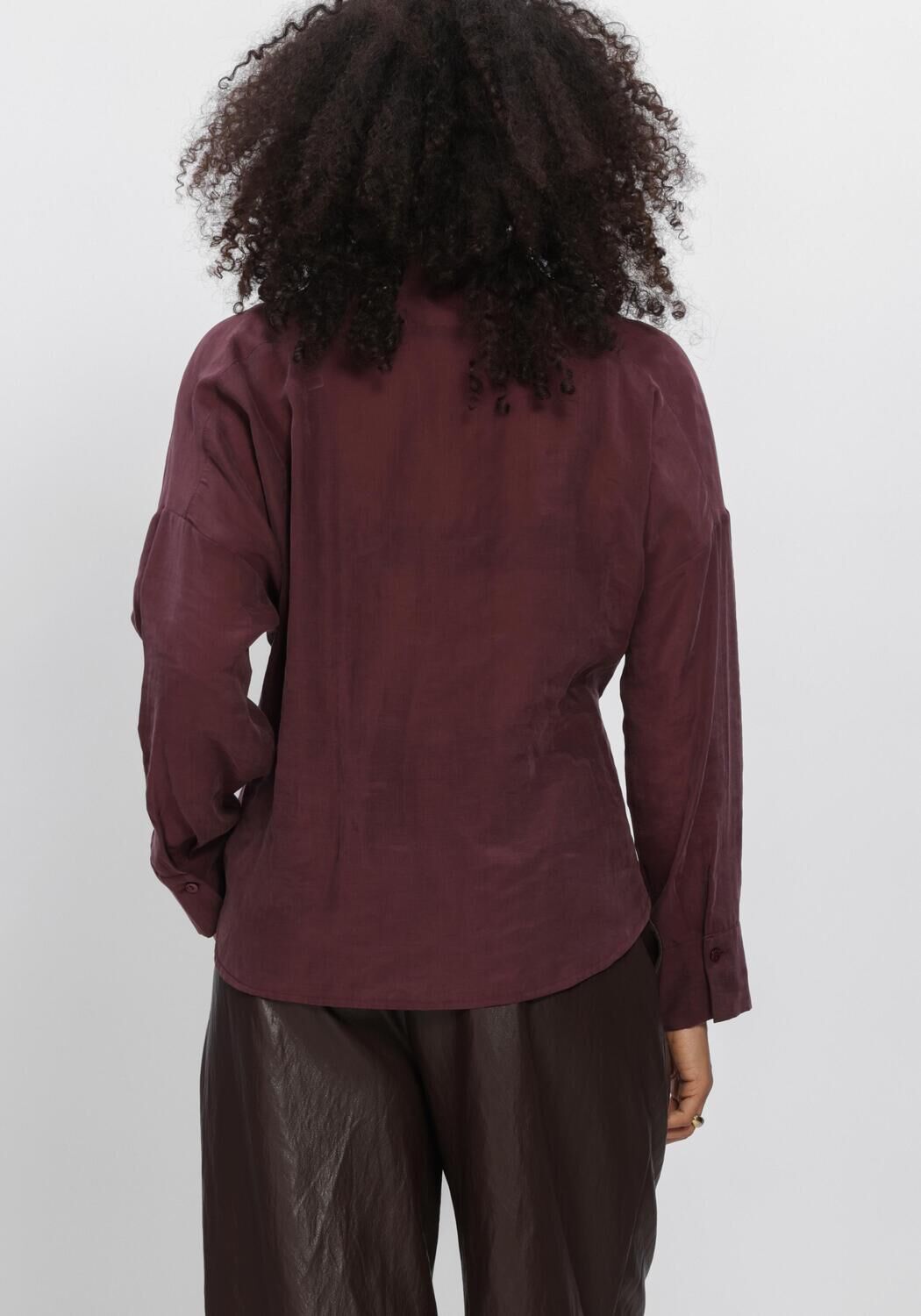 Bordeaux SUMMUM Blouses BLOUSE LYOCELL BLEND - large