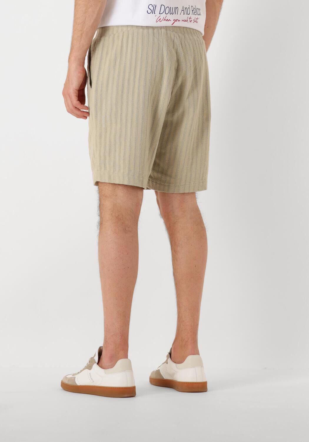 WOODBIRD Heren Broeken Wbbommy Chuke Shorts Beige