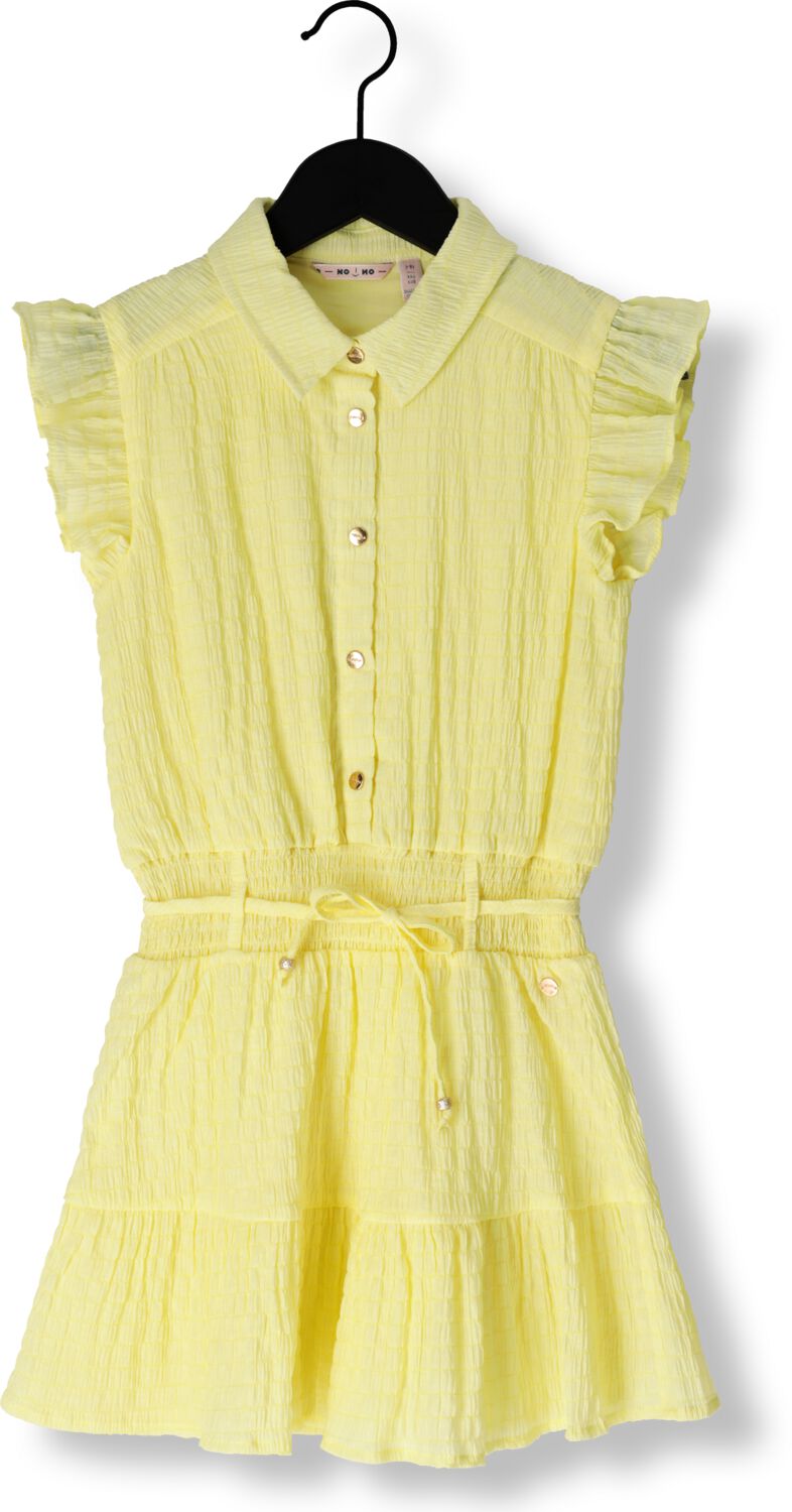NONO Meisjes Jurken Minou Dress Geel
