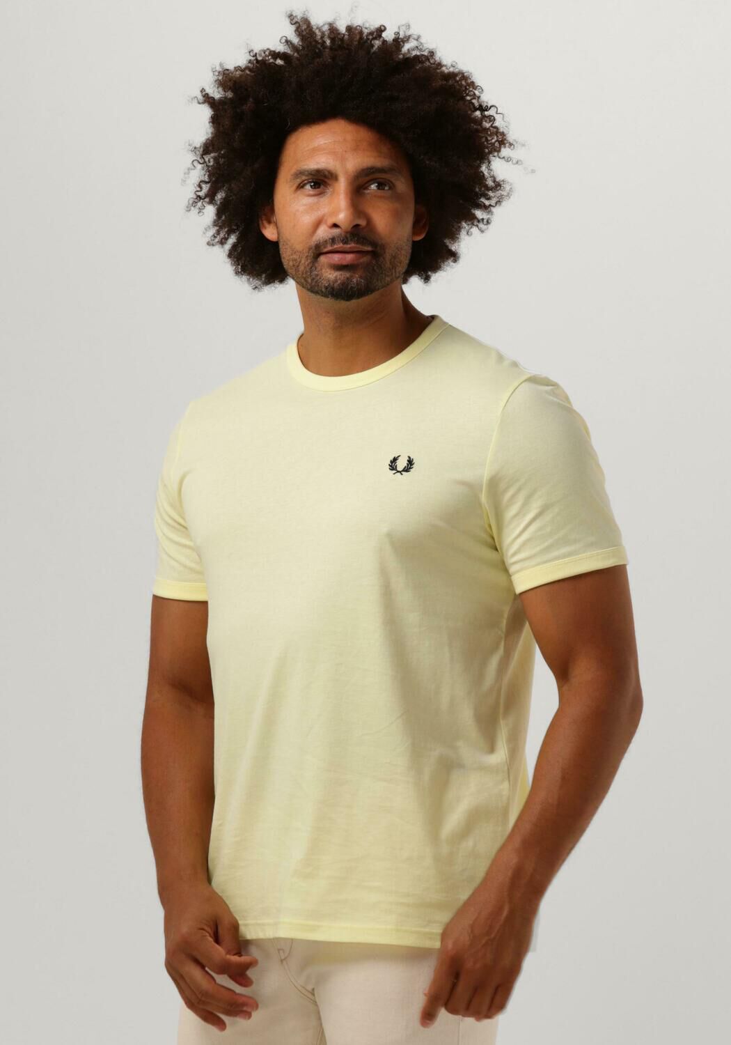Gele t sales shirts heren