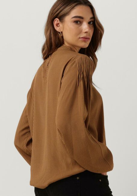 Bruine MOS MOSH Blouses FINA PEPITA BLOUSE - large