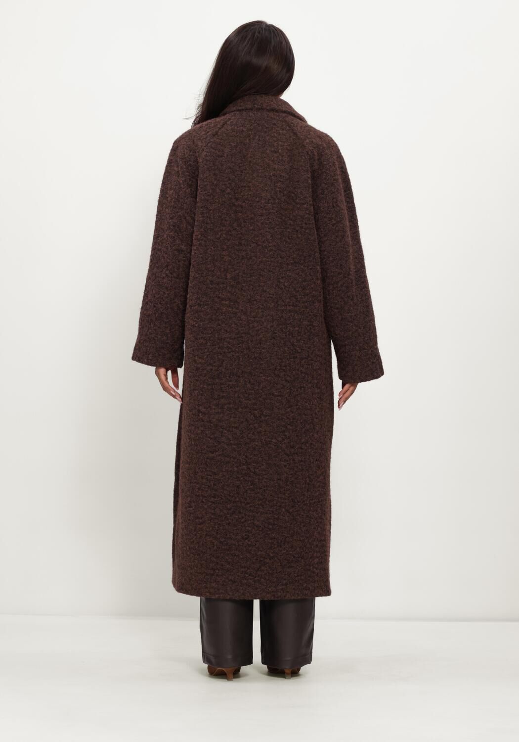 OBJECT Dames Jassen Objcelina Midi Coat Bruin