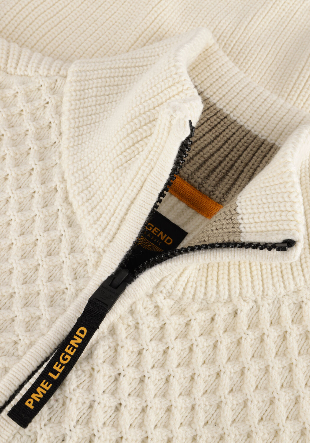 Witte PME LEGEND Trui COTTON MIX - large