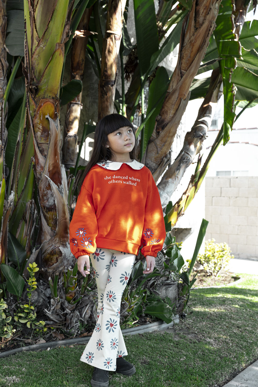 Multi AMMEHOELA Flared broek LIV - large