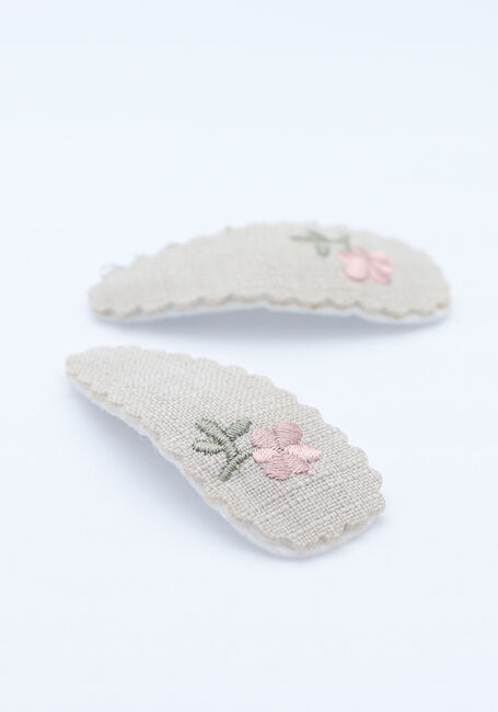 Beige LIL' ATELIER Haaraccessoires NMFACC-OLALA 2P HAIR CLIPS LIL - large