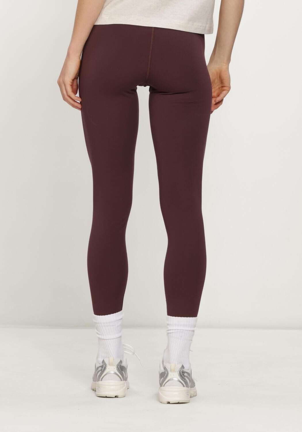NEW BALANCE Dames Broeken Ac Legging 25" Bordeaux