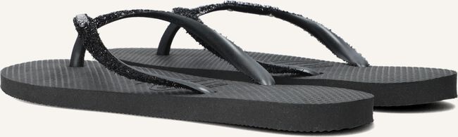 Zwarte HAVAIANAS Teenslippers KIDS SLIM GLITTER II Zwarte HAVAIANAS Teenslippers KIDS SLIM GLITTER II - large