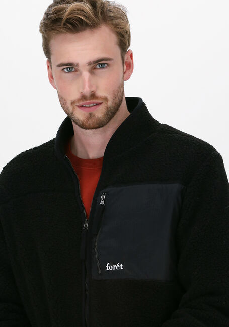 Zwarte FORÉT Vest WOLF - large