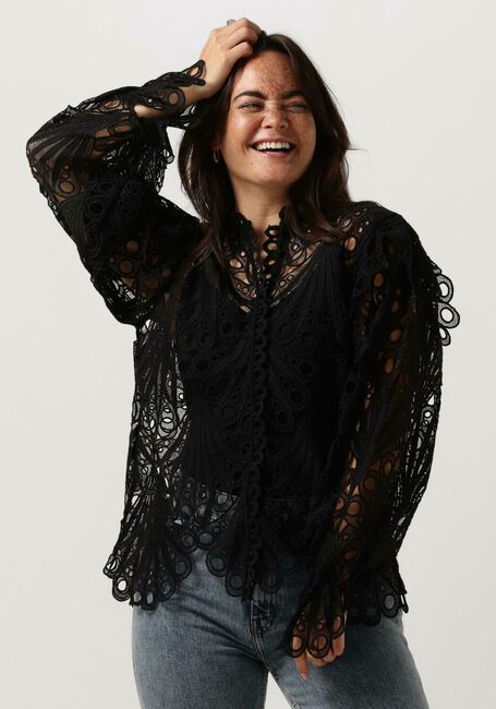 Zwarte COPENHAGEN MUSE Blouses CNMOONLIGHT-BLOUSE - large