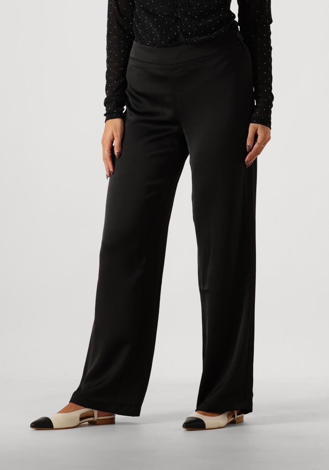 NEO NOIR Zwarte Stijlvolle Pantalon voor Vrouwen Black Dames