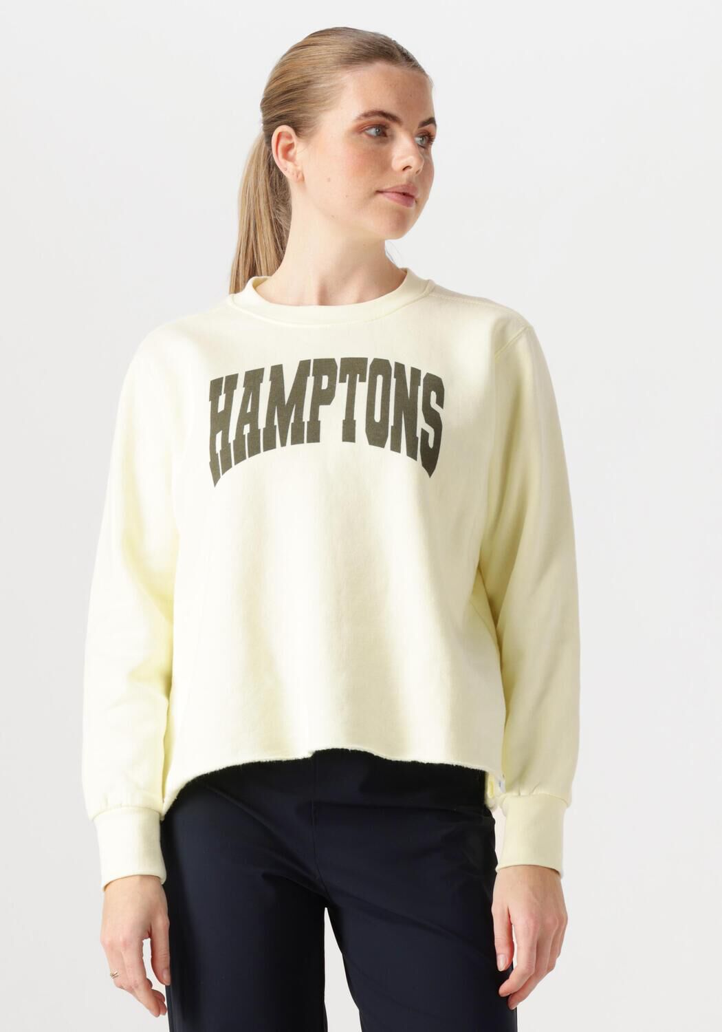 PENN & INK Dames Truien & Vesten Sweater Print Geel