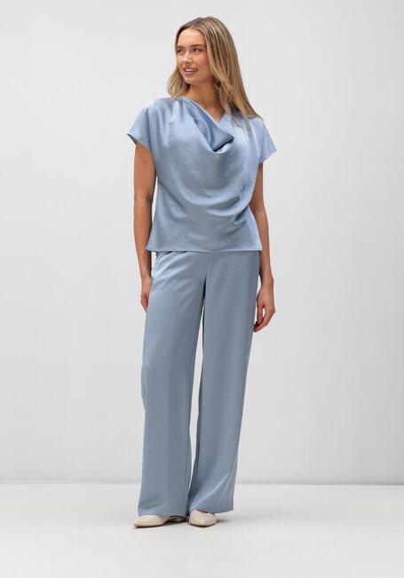 Lichtblauwe NOTRE-V Wijde broek NV-HELLA - large