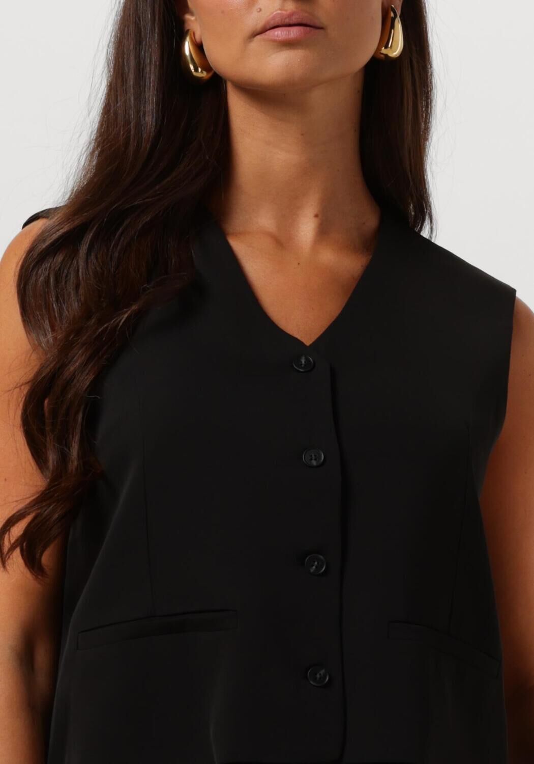 MSCH COPENHAGEN Dames Blazers Mschnichelle Waistcoat Zwart