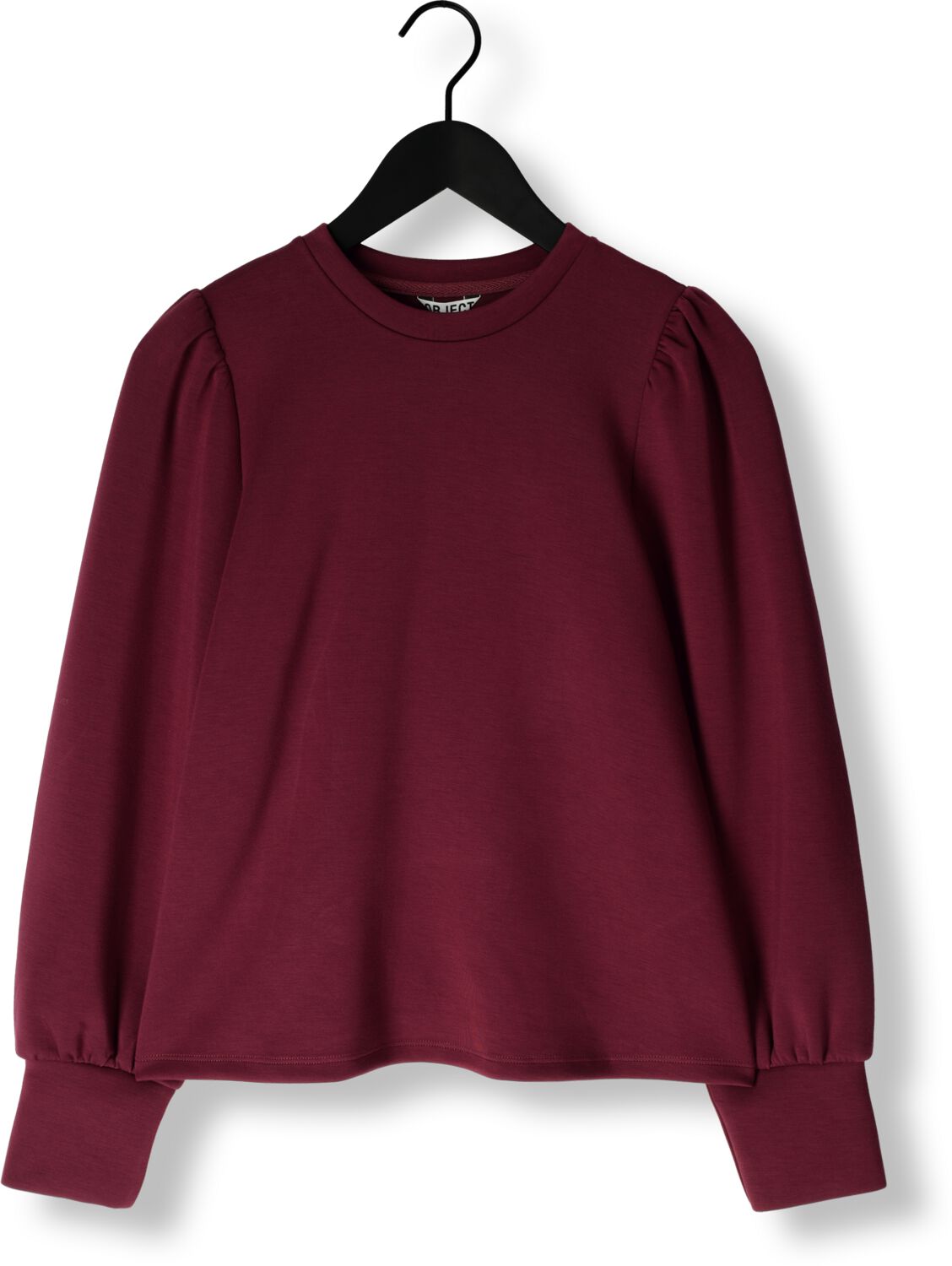 OBJECT Dames Truien & Vesten Objandrea Re L s O-neck Top Bordeaux