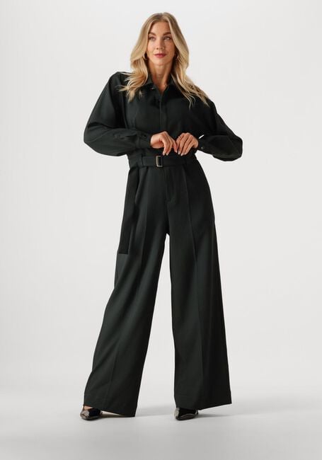 Groene VANILIA Jumpsuit WAFEL CLASSY JUMPSUIT Groene VANILIA Jumpsuit WAFEL CLASSY JUMPSUIT - large