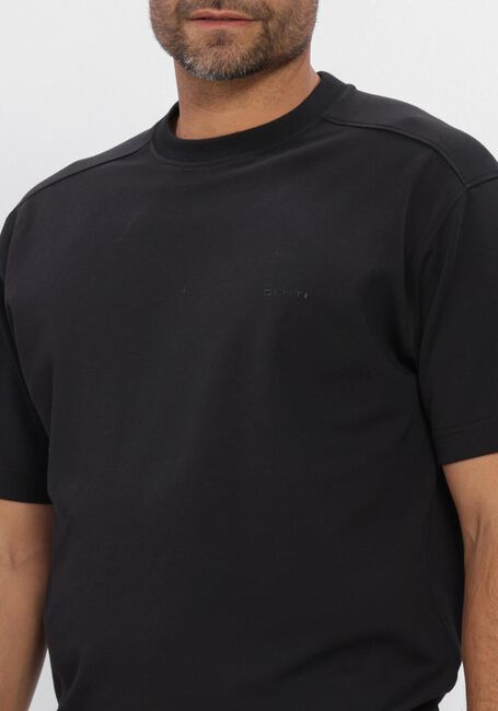 Zwarte GENTI Polo T-SHIRT SS 1227 - large