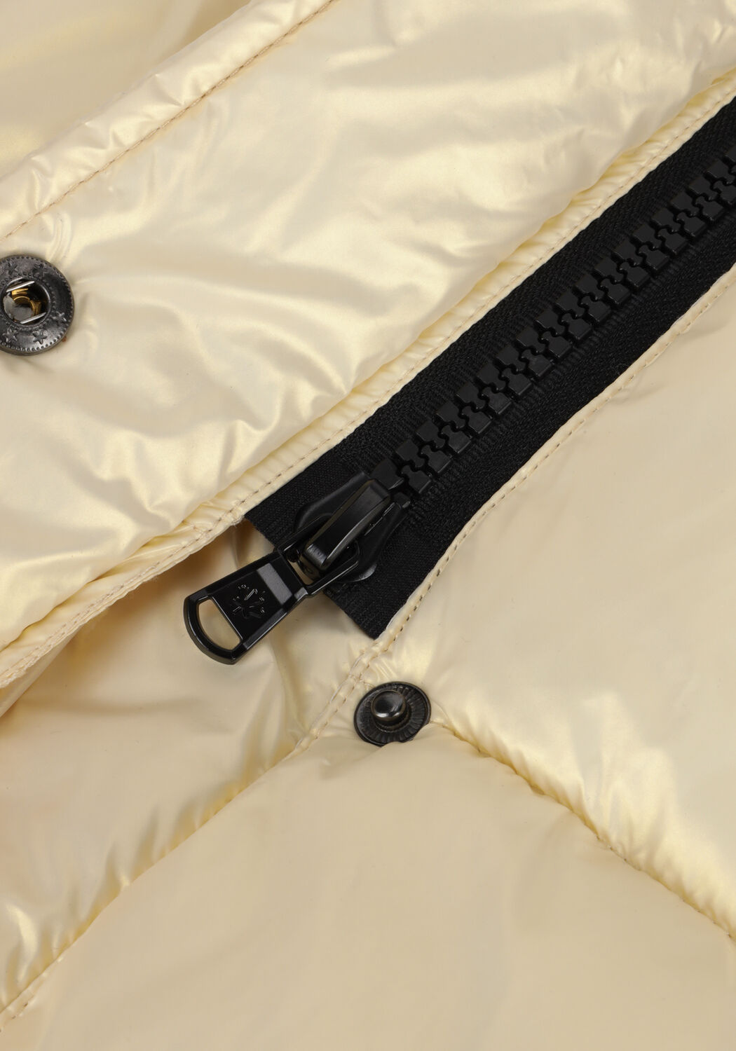 Witte CANADIAN Gewatteerde jas NYLON MADEPERLA - large