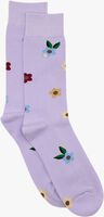 Paarse ALFREDO GONZALES Sokken FLOWERS - medium