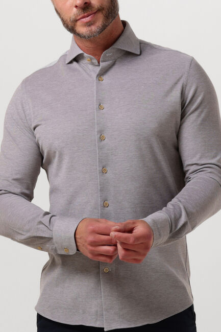 Taupe PROFUOMO Klassiek overhemd SHIRT X-CUTAWAY SC SF - large