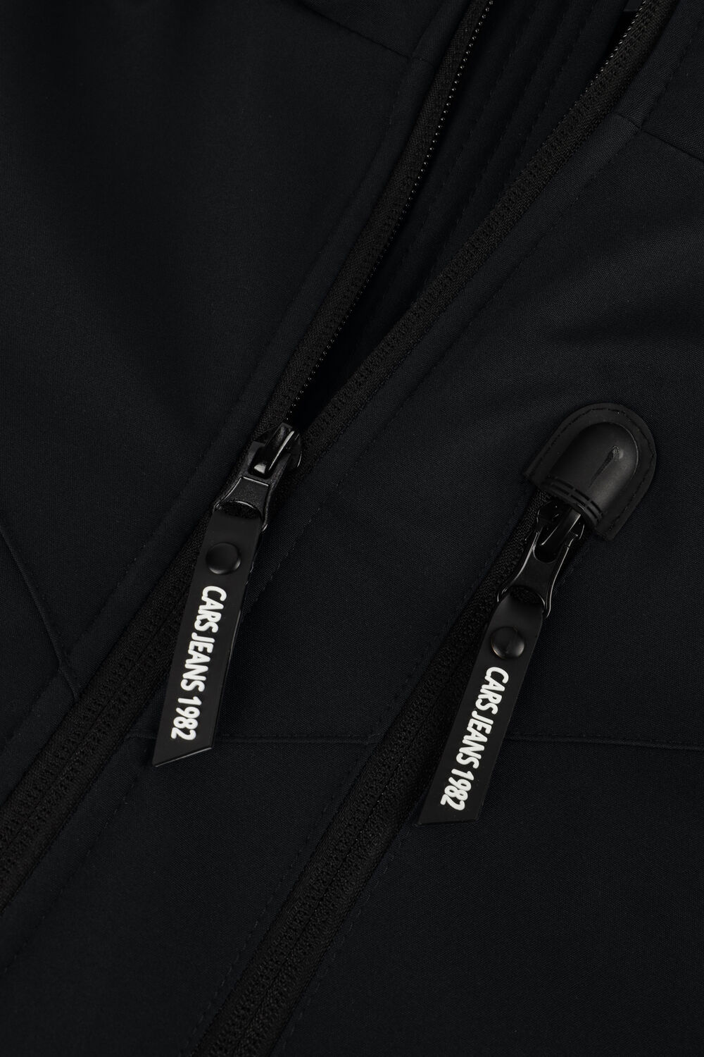 Donkerblauwe CARS JEANS Gewatteerde jas THAMES - large