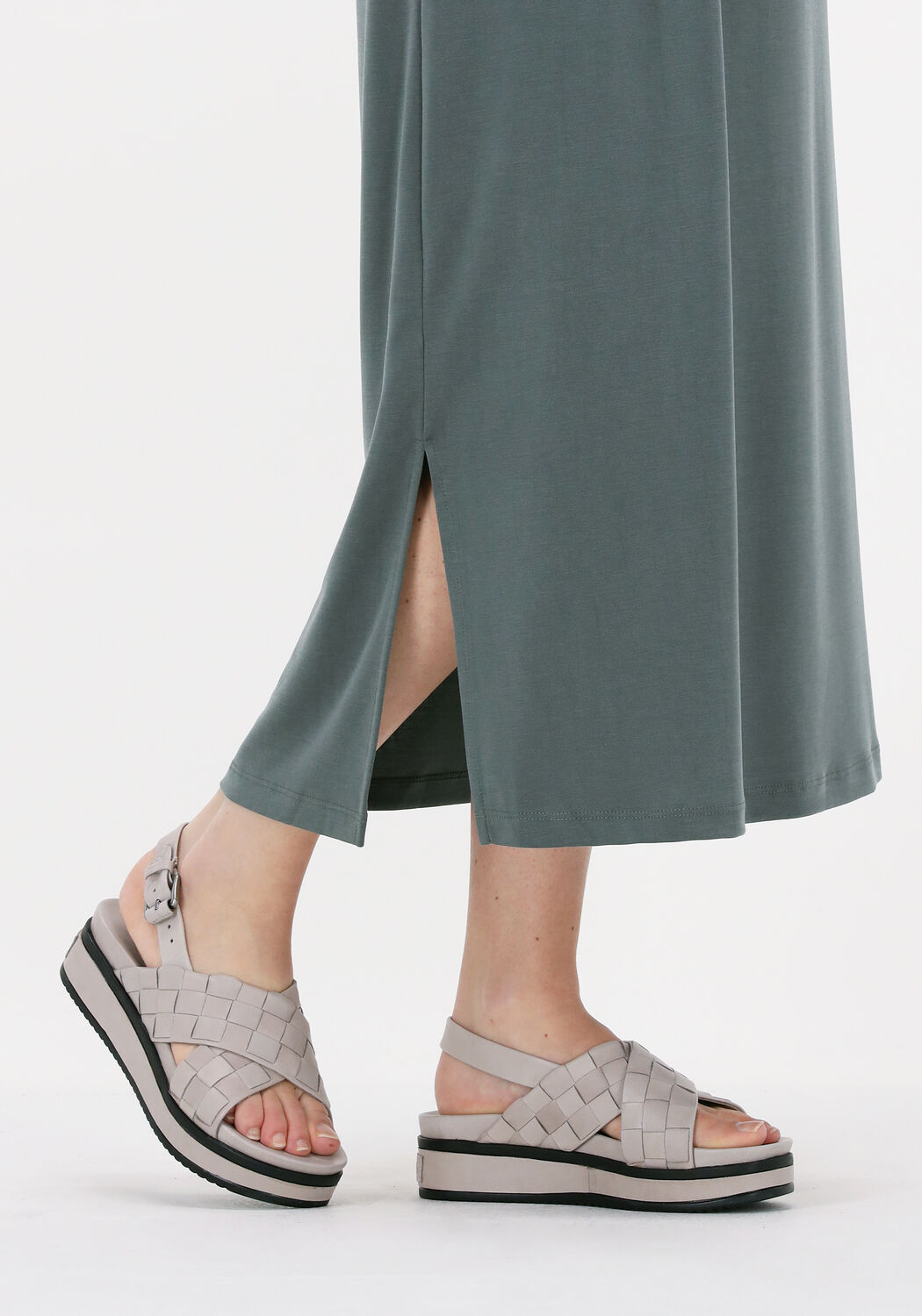 Grijze SHABBIES Sandalen 170020262 - large