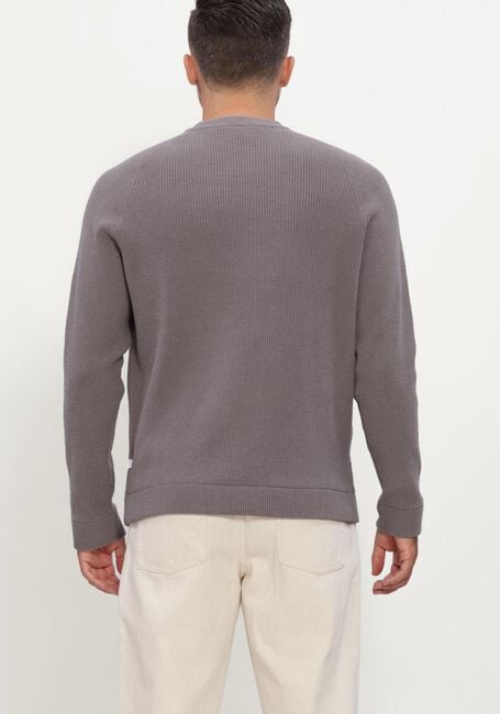 Grijze JC RAGS Trui CREW-NECK SWEATER EDDY - large